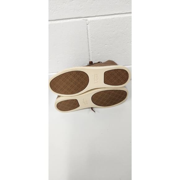 Ugg Blaney Women's Dark Chestnut Leather/Wool Mid Top Shoes, Size 9.5. 1009885 - Picture 9 of 9